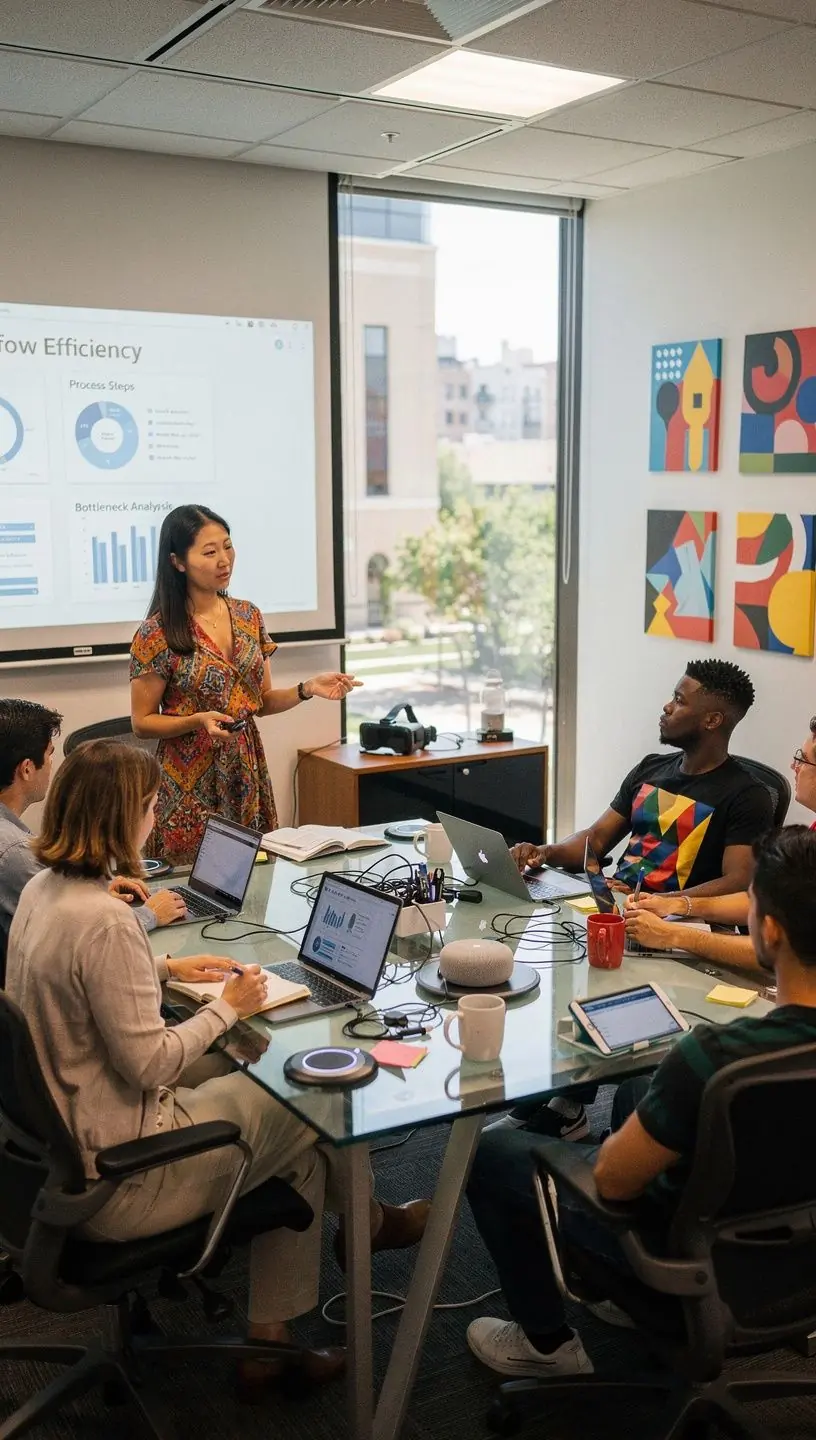 Agile practices transforming traditional work processes