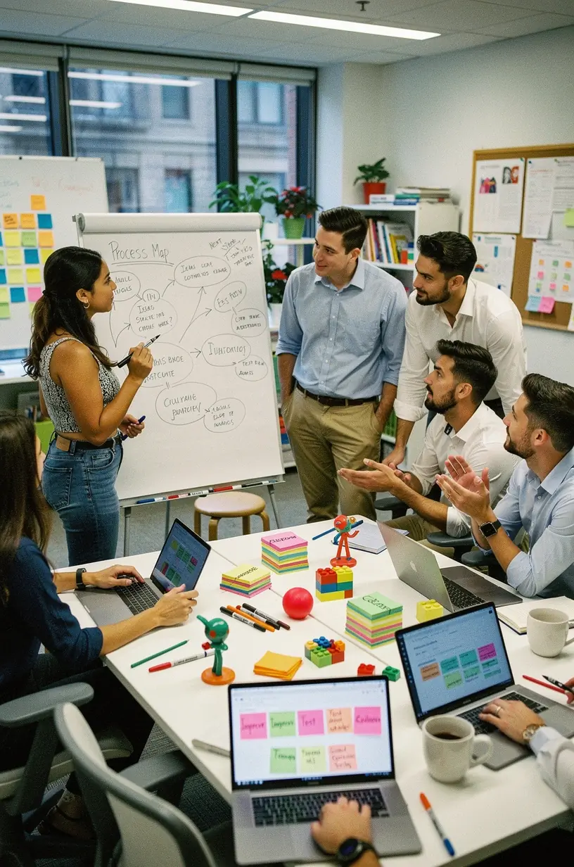 Introduction to continuous improvement methodologies in workflows.