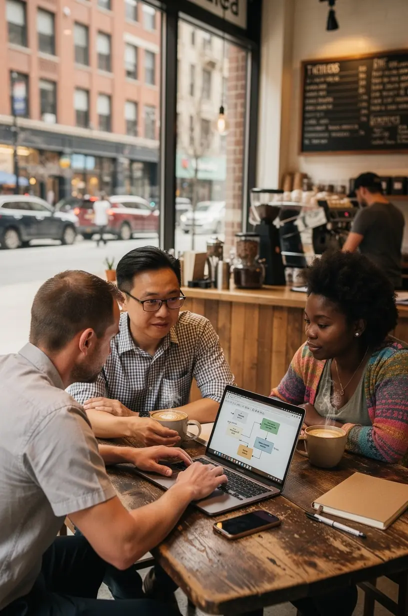 Data analysis tools enhancing workflow efficiency.