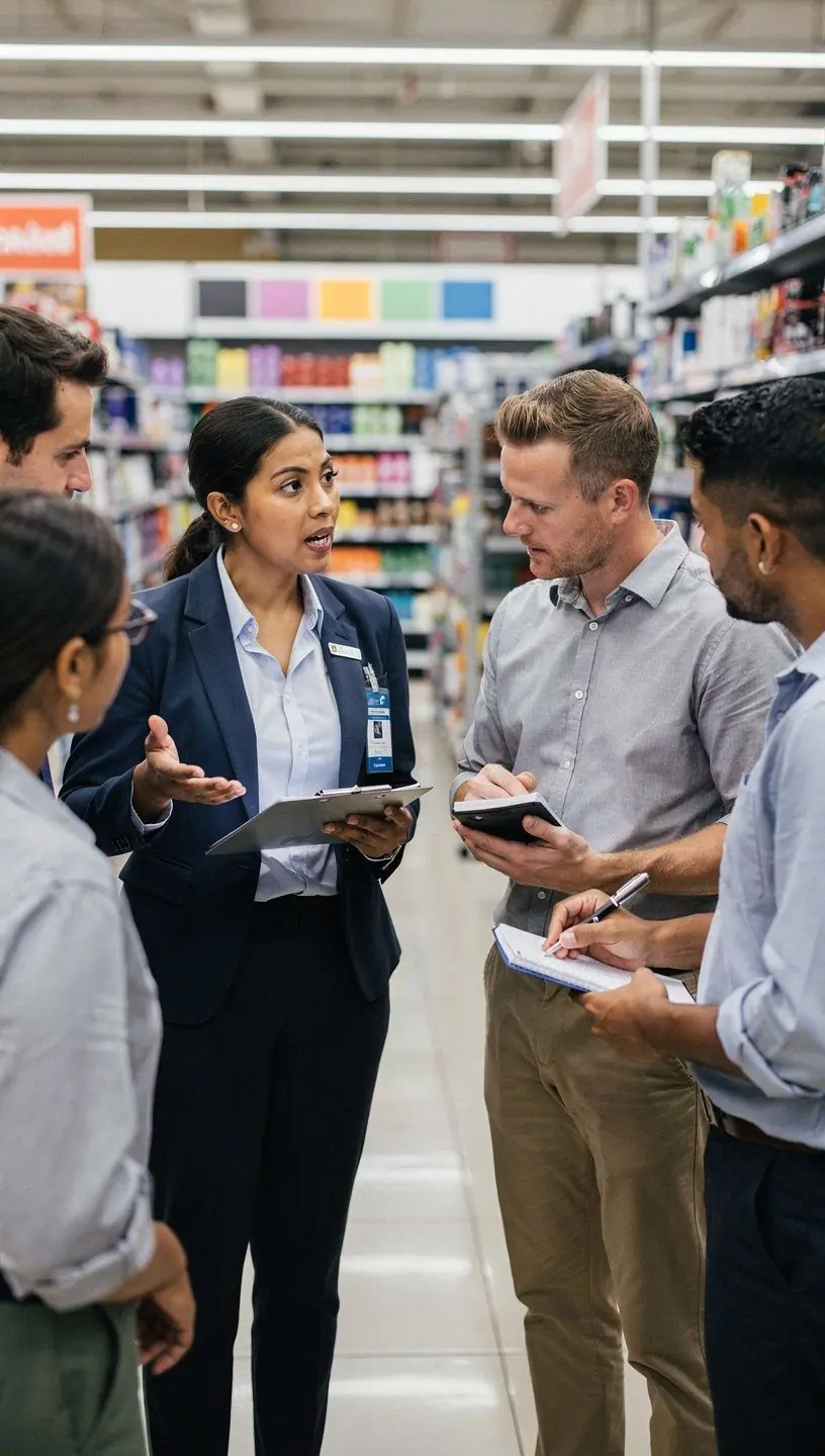 Modern office environment